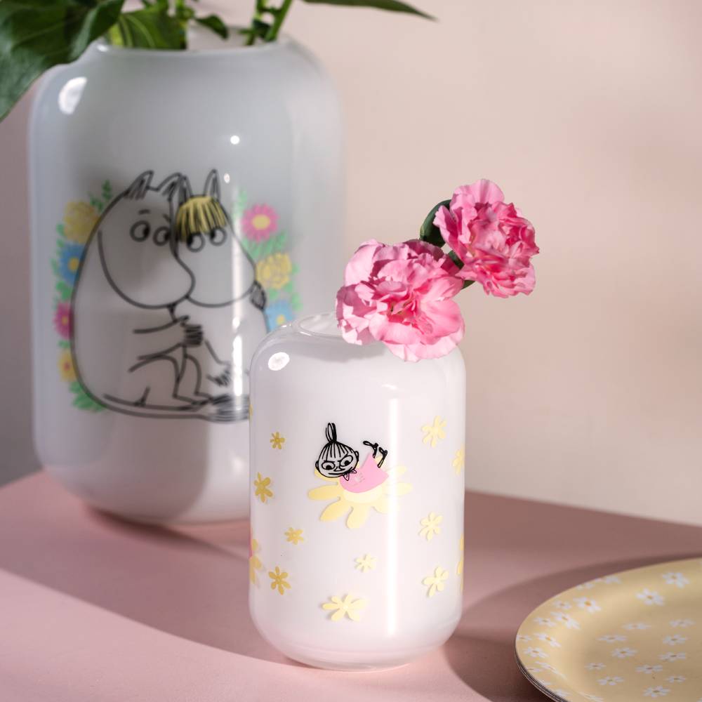 Moomin Flowers Vase 12cm - The Official Moomin Shop