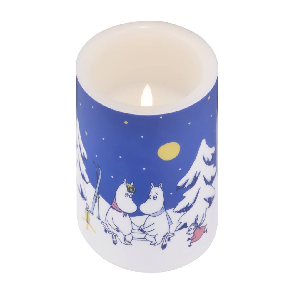Moomin Starry Night LED Candle 12,5cm - The Official Moomin Shop