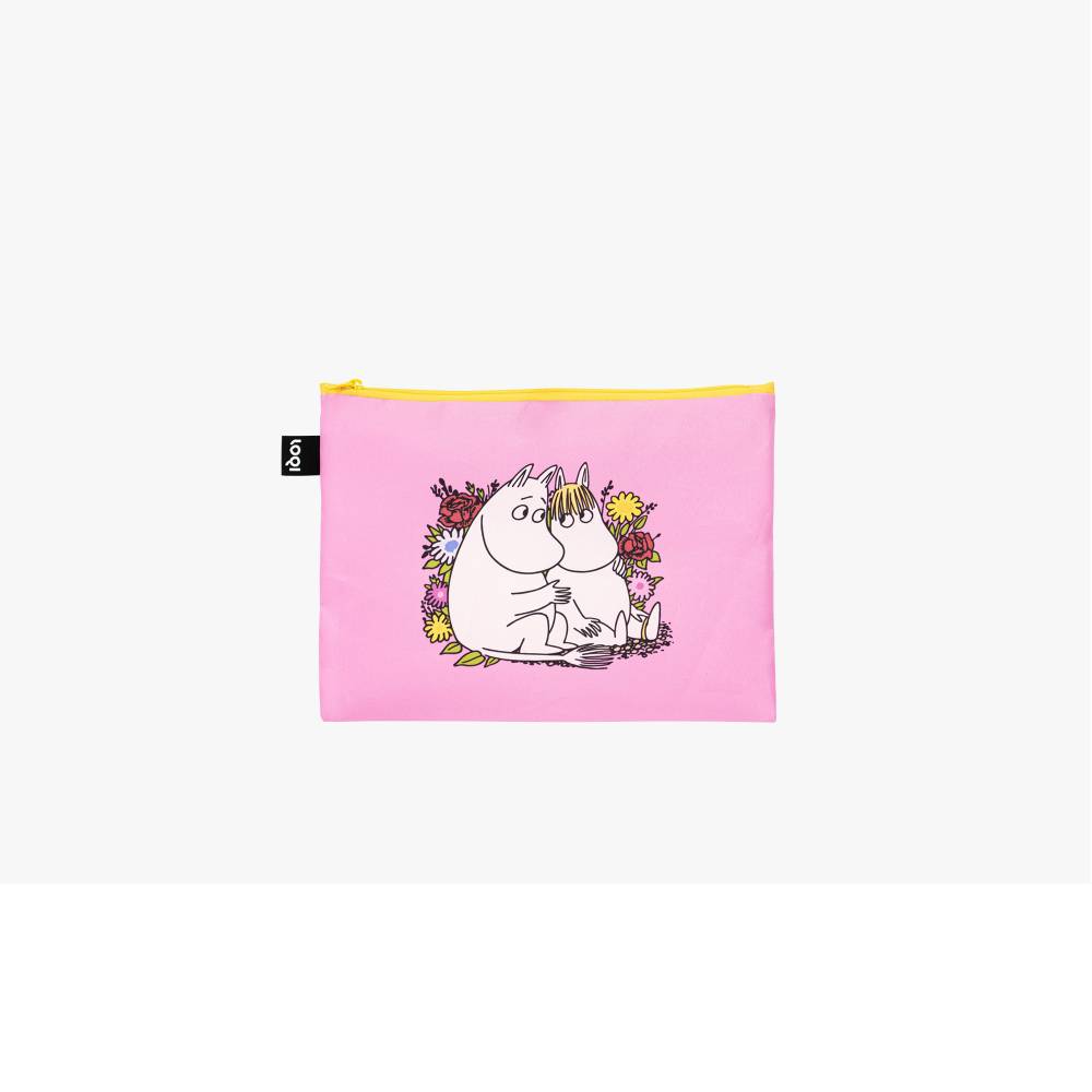 Moomin Together Zip Pocket Bag 3 pcs