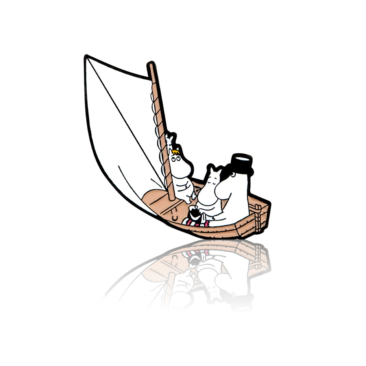 Moomin Adventure On The Boat Pin
