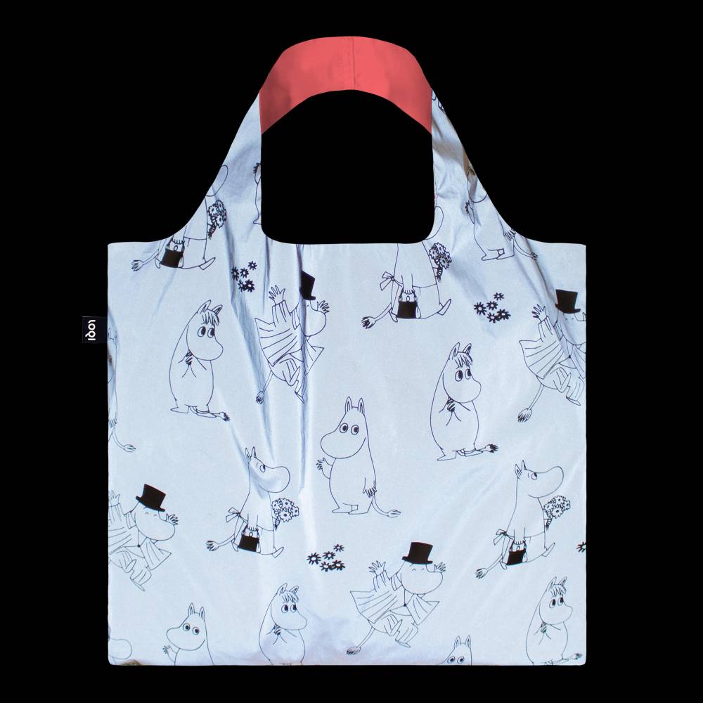 Moomin Family Pattern Reflective Bag