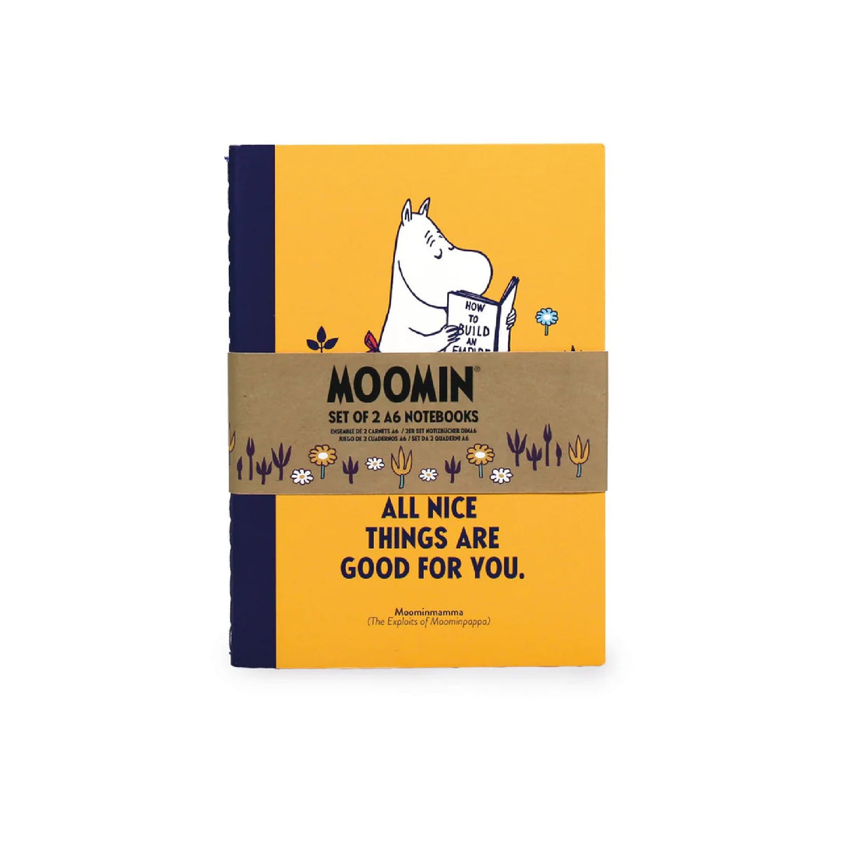 A6 Moomin Notebooks Set of 2