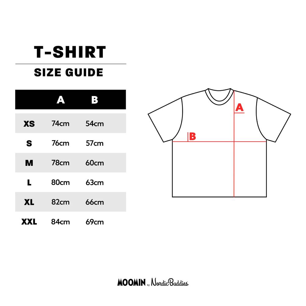 T-shirt Snufkin Unisex Black