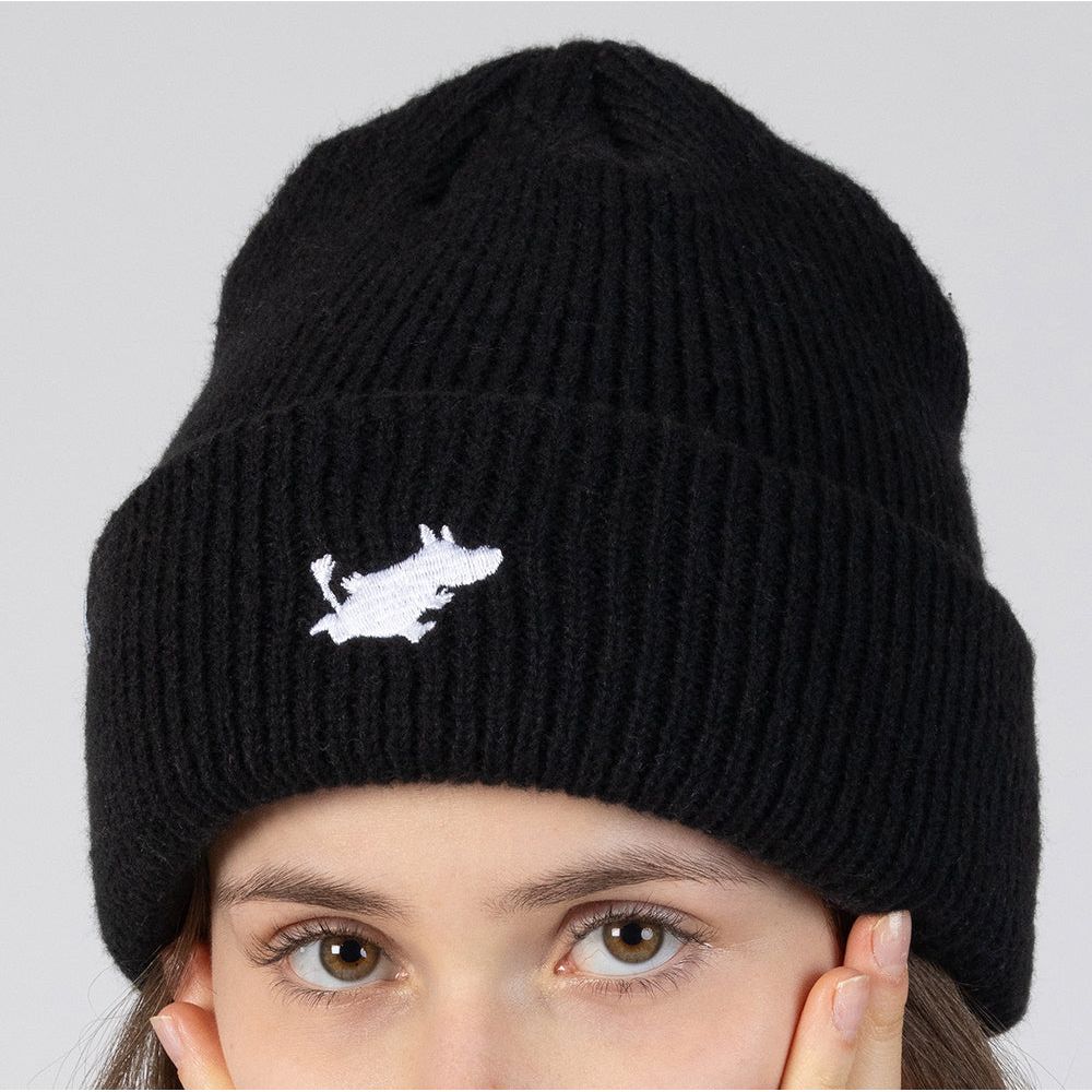 Beanie Adult Moomintroll Running Black