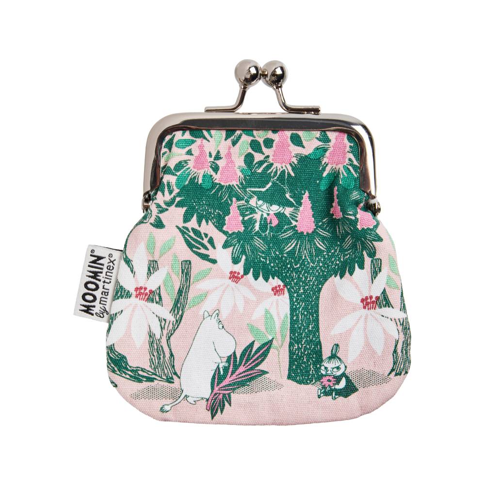 Moomin Spring Chestnut Purse Green