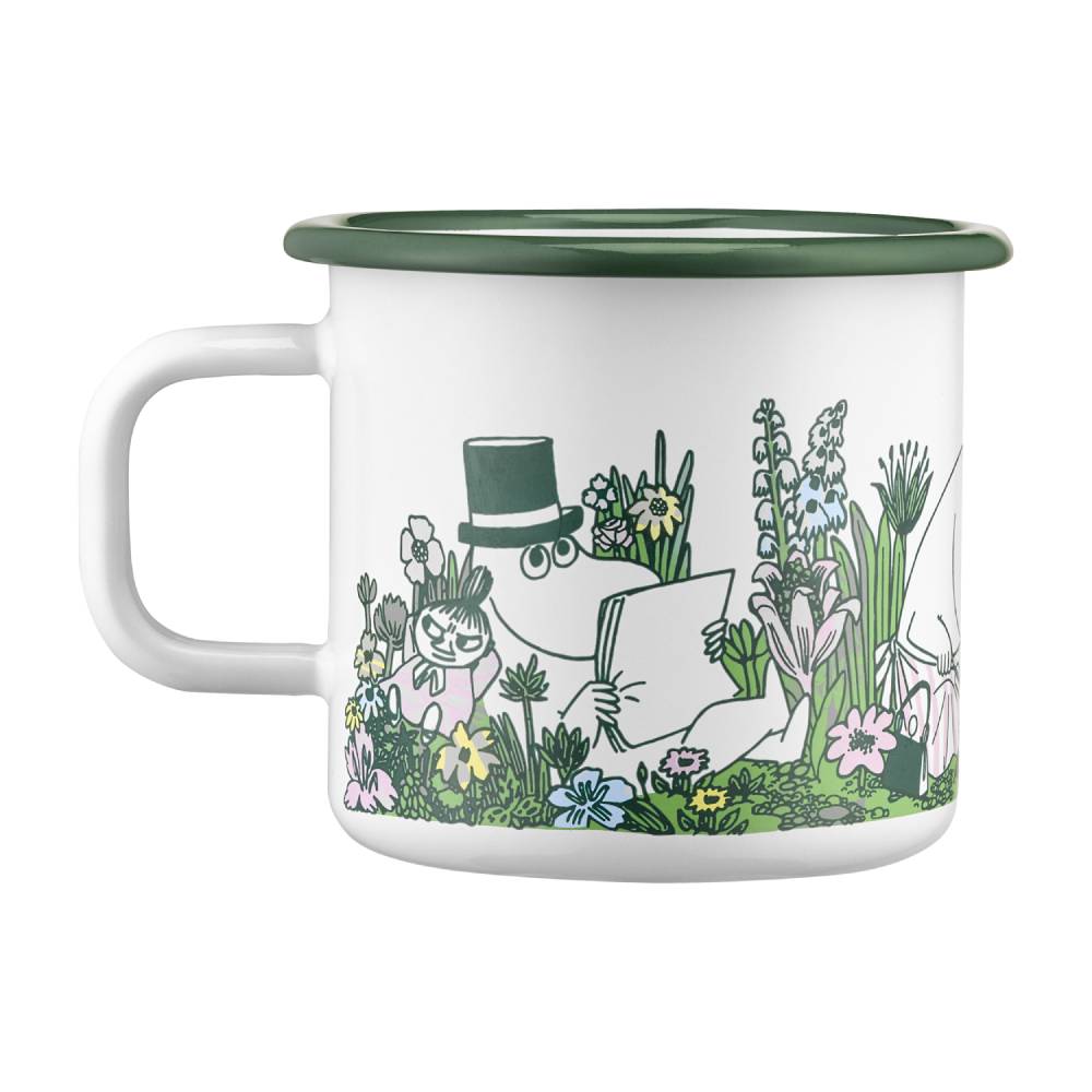 Moomin Garden Mug White 3.7 dl