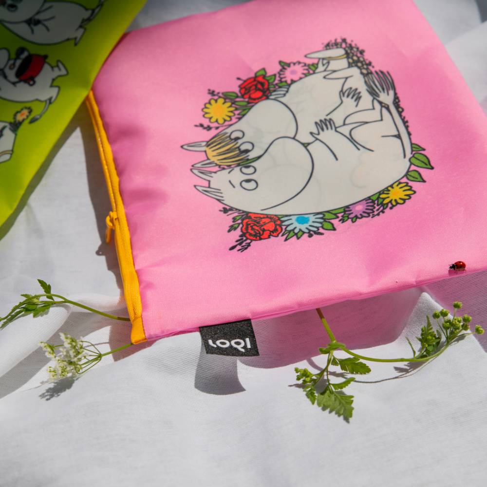 Moomin Together Zip Pocket Bag 3 pcs