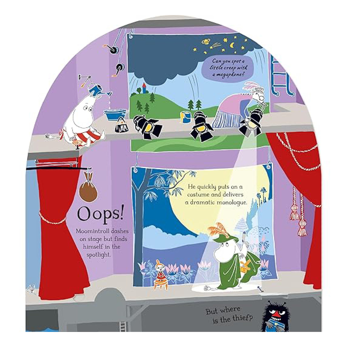 In The Theatre - A Lift The Flap Book