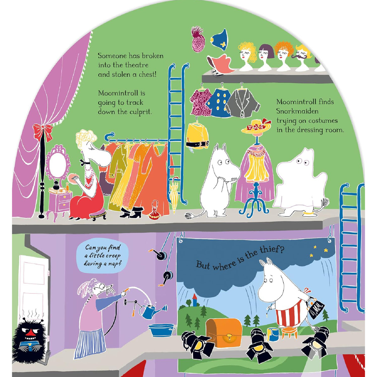 In The Theatre - A Lift The Flap Book
