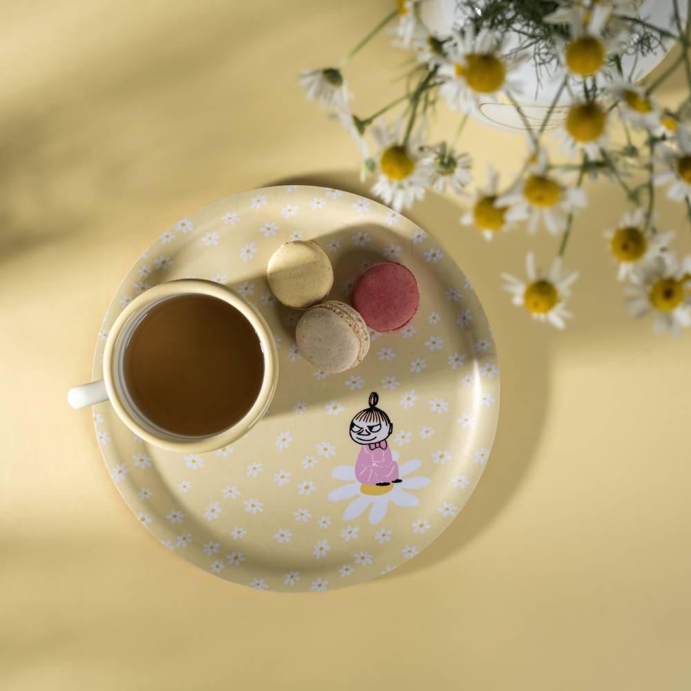 Moomin Flowers Tray Yellow Ø 25 cm