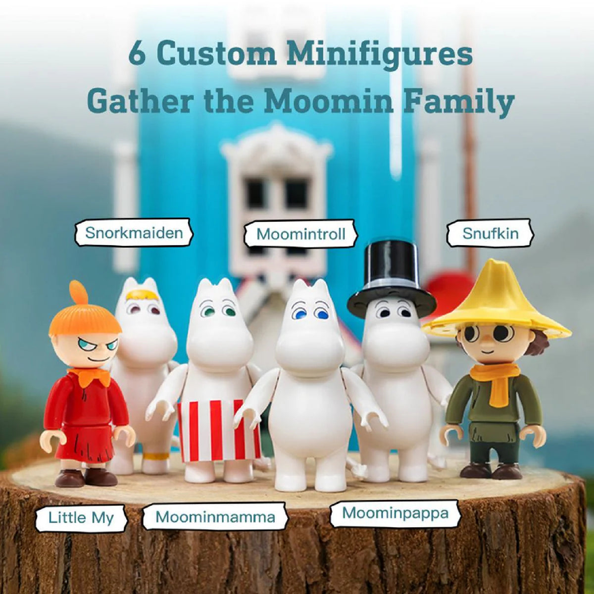 Moominhouse Building Block Model