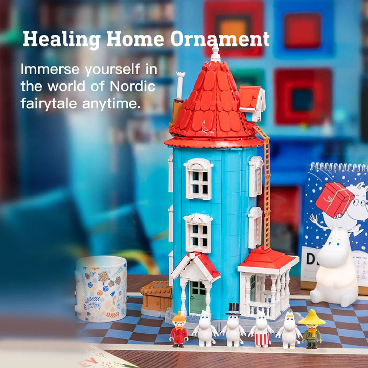 Moominhouse Building Block Model
