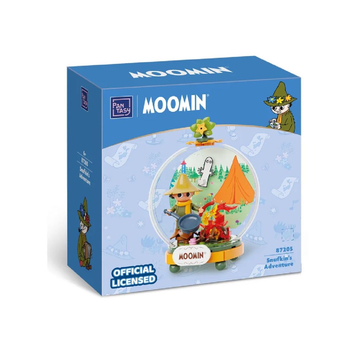 Snufkin's Adventure Building Block Model