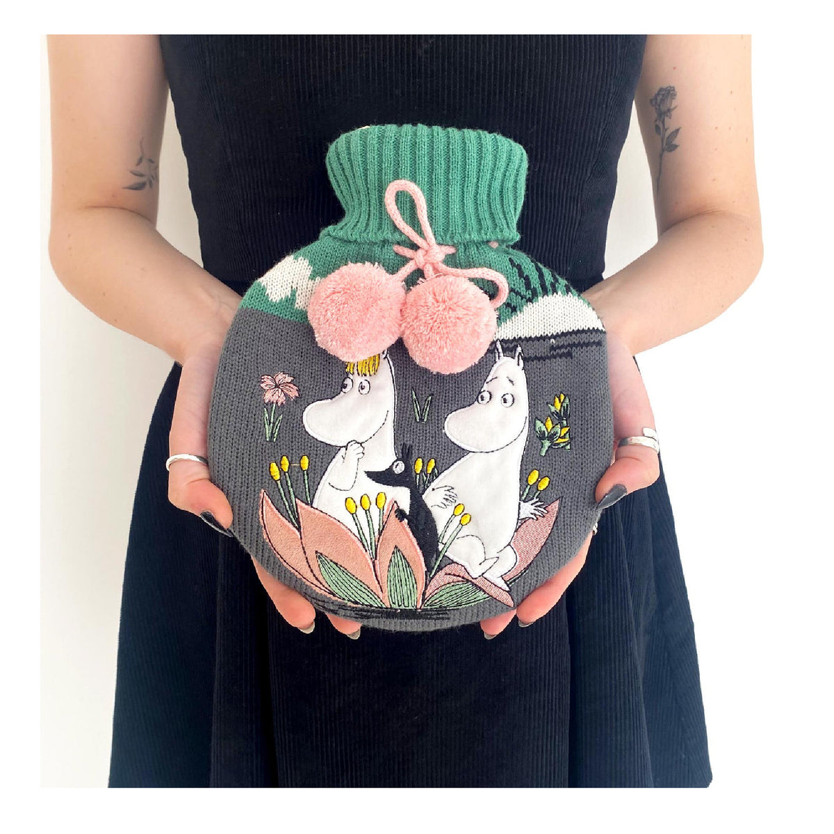 Moomin Hot Water Bottle Lotus