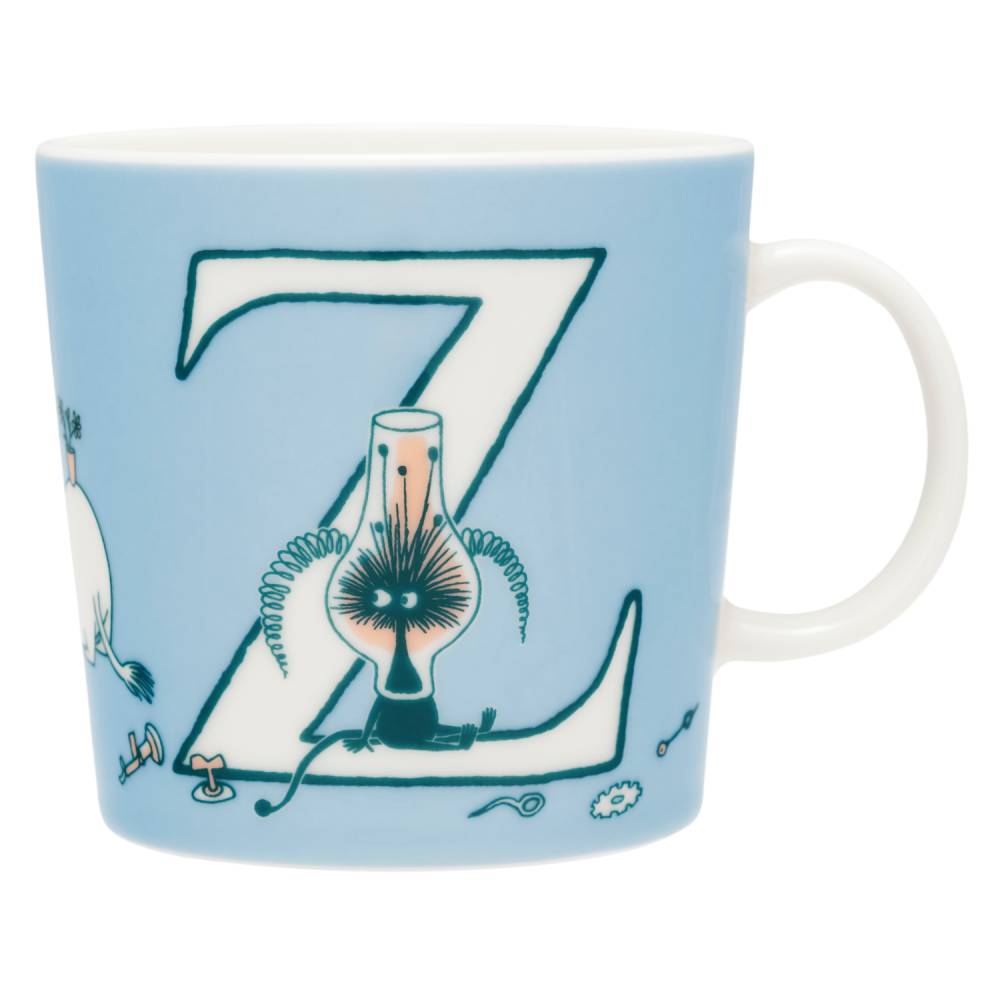 Moomin Mug 0.4 L ABC Letter Z - The Official Moomin Shop - United Kingdom