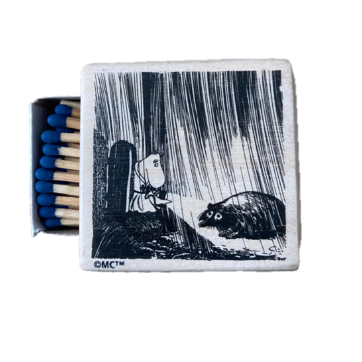 Moomin Wooden Matchbox Muskrat