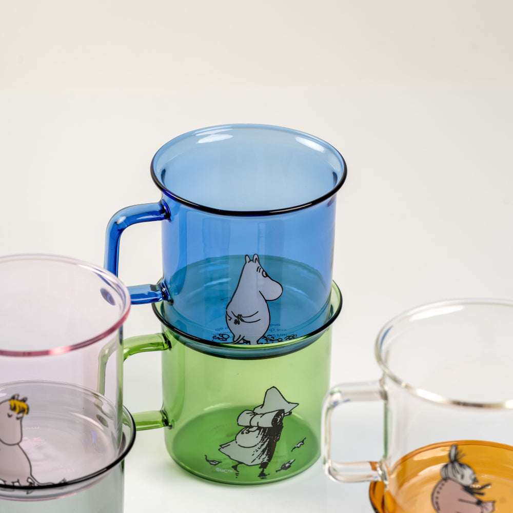 Moomin Glass Mug Set of 6 Bundle - Muurla