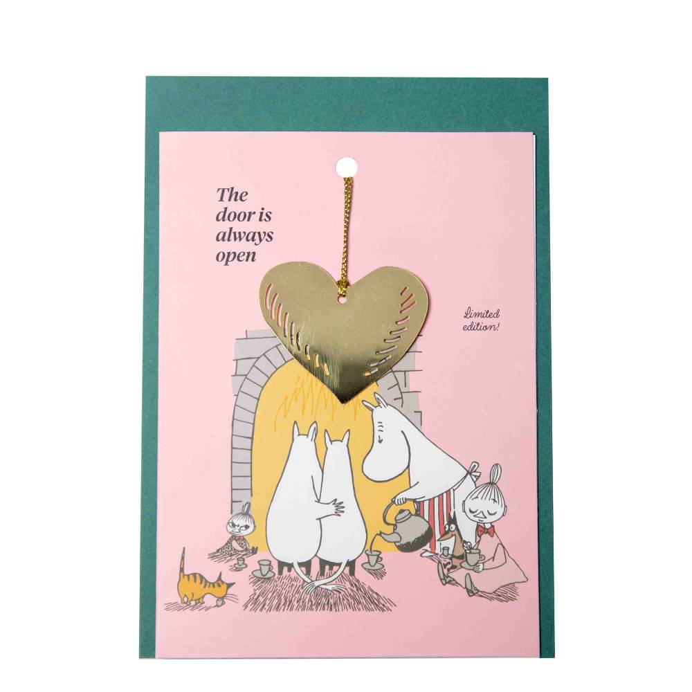 Moomin 80 Doorstep Postcard