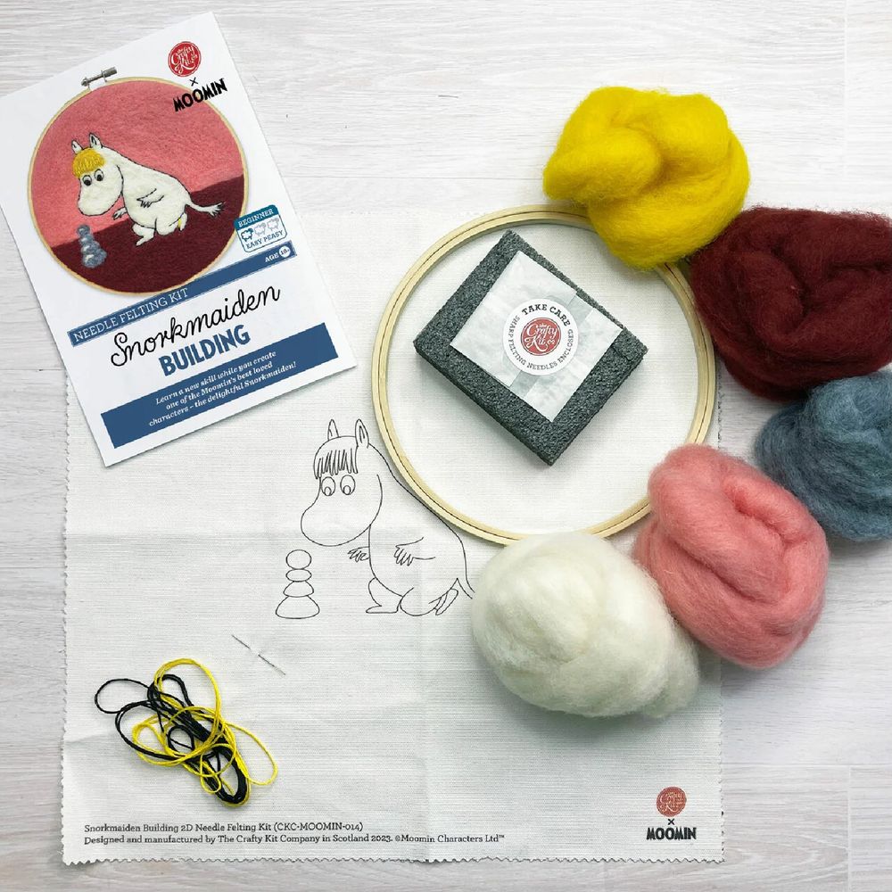 Needle Felting Kit Snorkmaiden Builds
