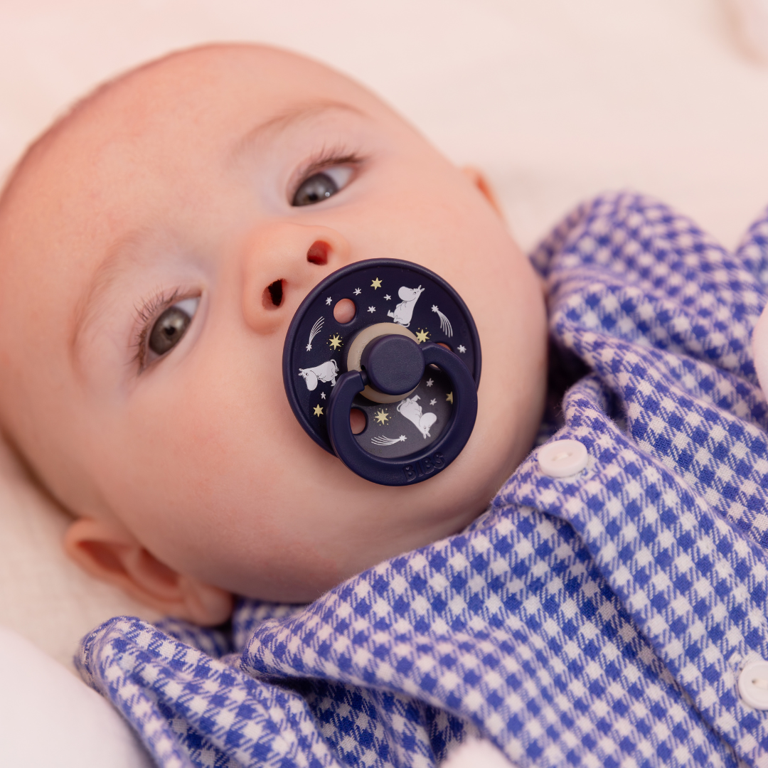 Moomin Good Night Pacifier 2-pack Blue
