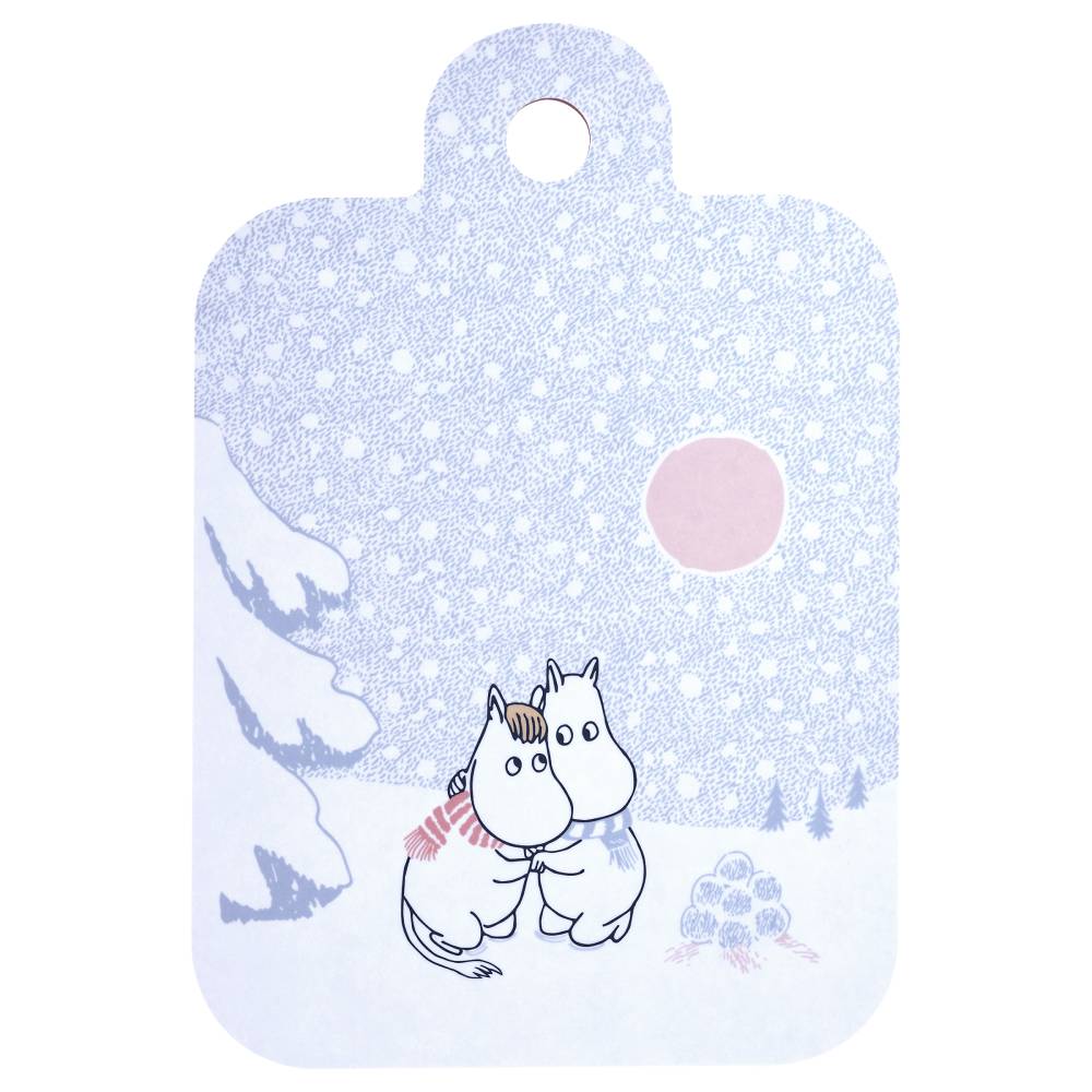 Moomin Let it Snow Cutting Board 21 x 31 cm