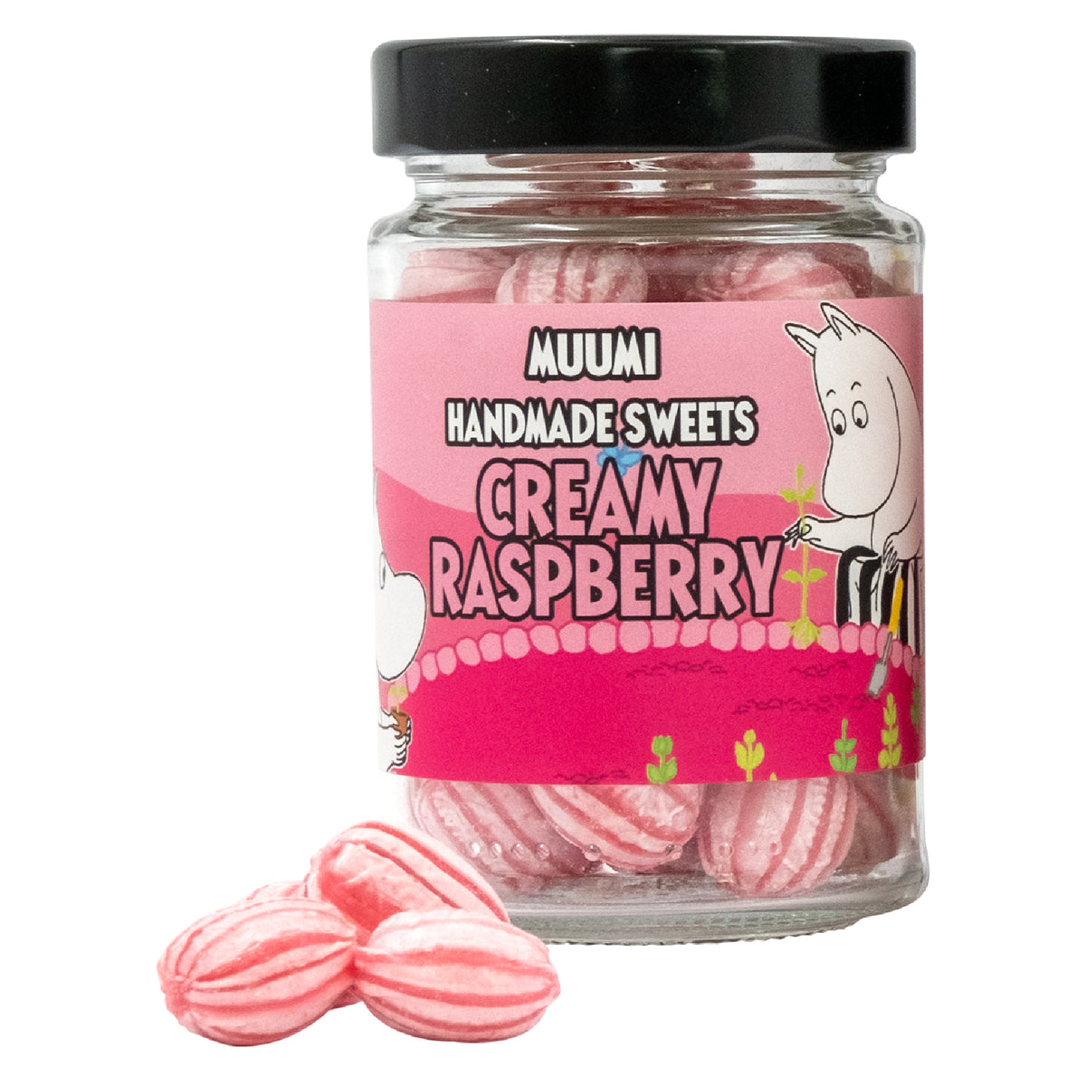 Moomin Handmade Sweets Creamy Raspberry