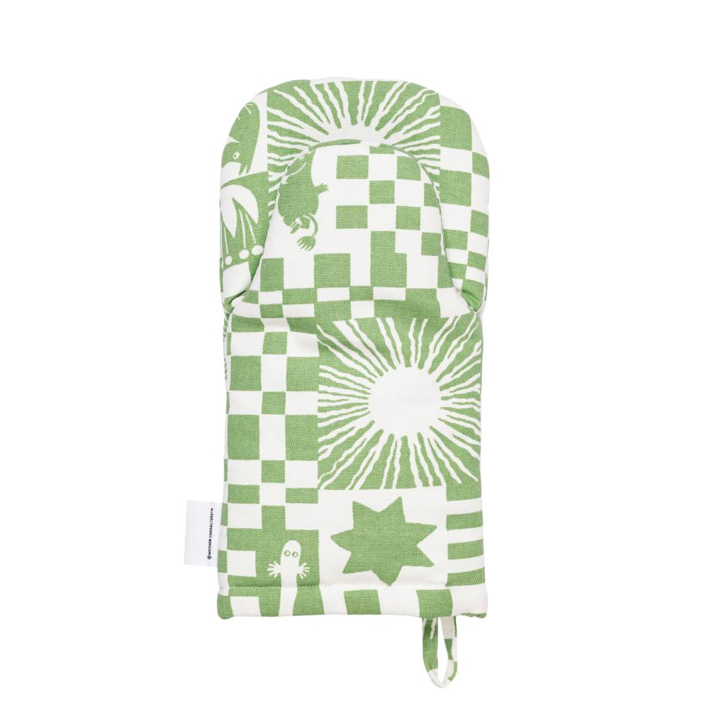 Moomin Party Oven Mitt Green