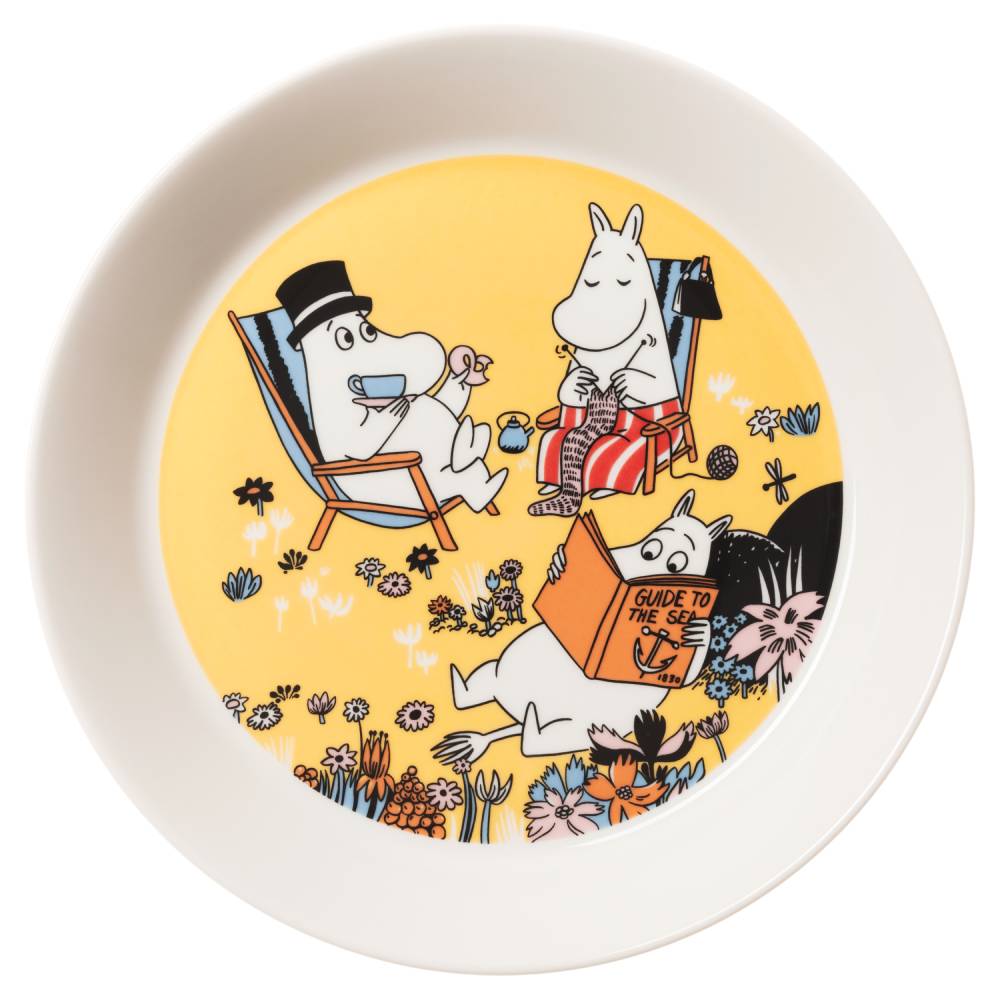 Moomin Family Time Plate 19 cm