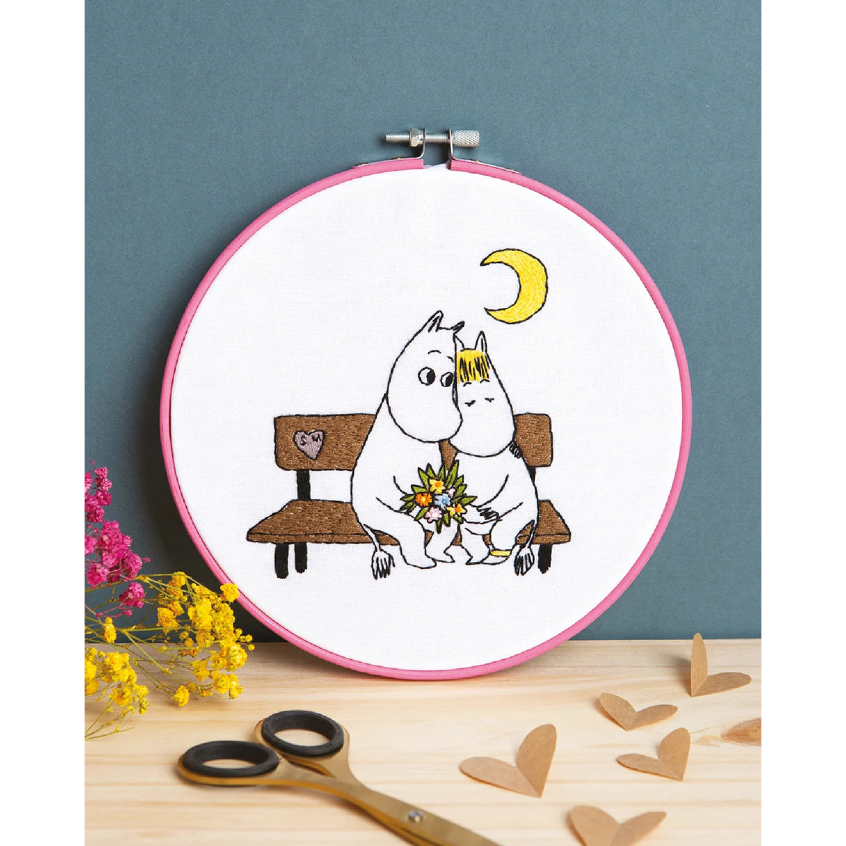 Moomin Embroidery: Stitch the enchanting characters from Moominvalley
