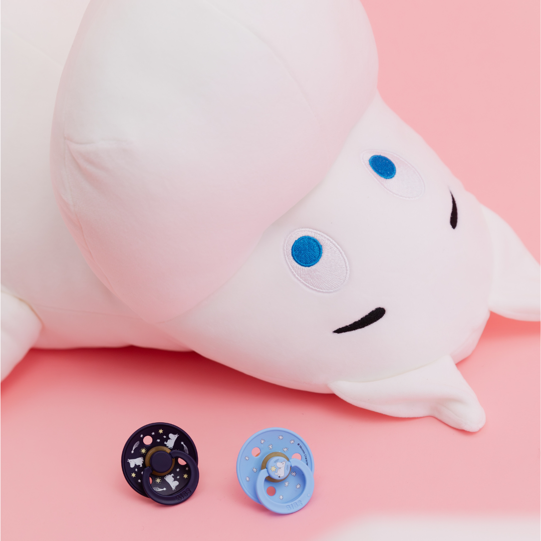Moomin Good Night Pacifier 2-pack Blue