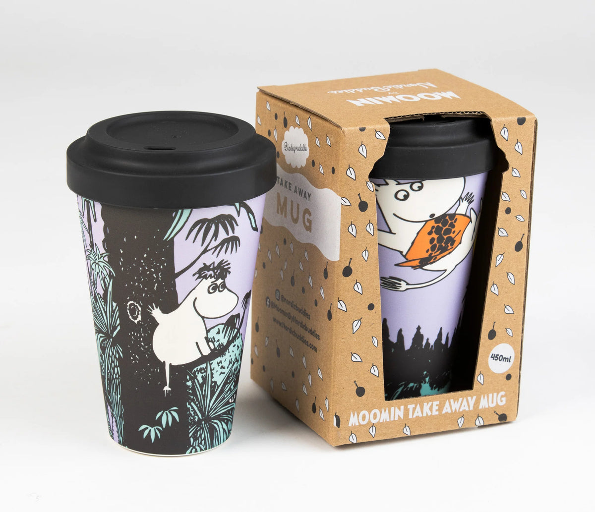 Take Away Mug Moomin Jungle Lilac