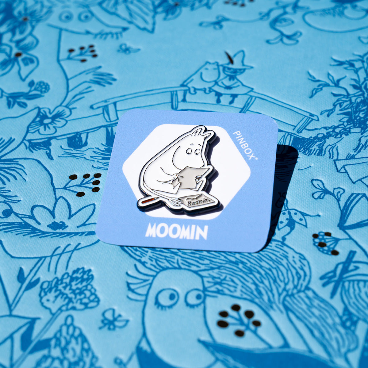 Moomintroll Letter Pin