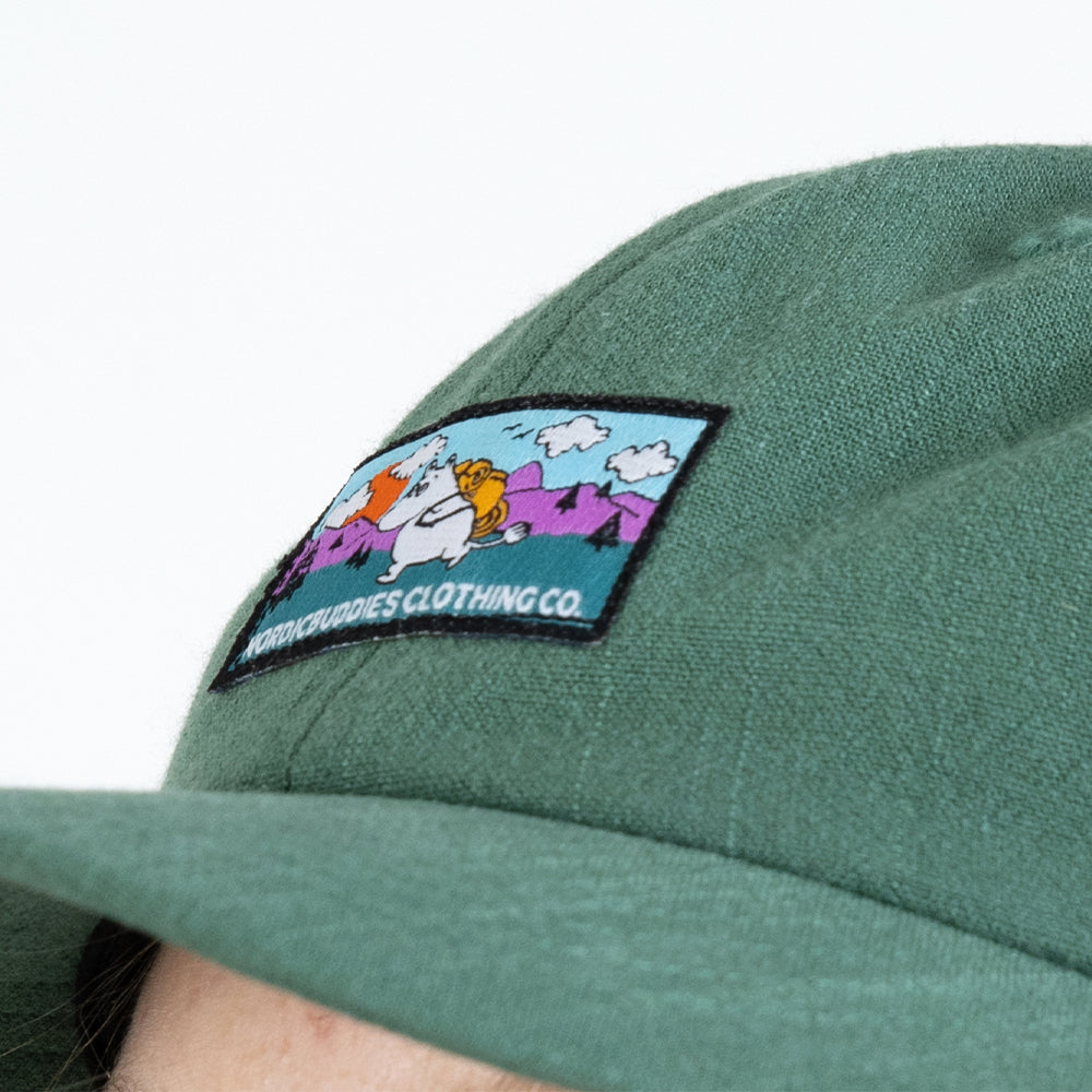 Cap Adult Moomintroll Wandering Green