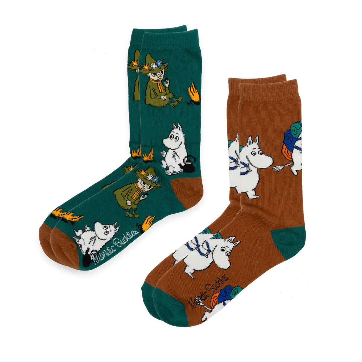 Moomin Adventure Socks 40-45 Gift Box 2 pcs