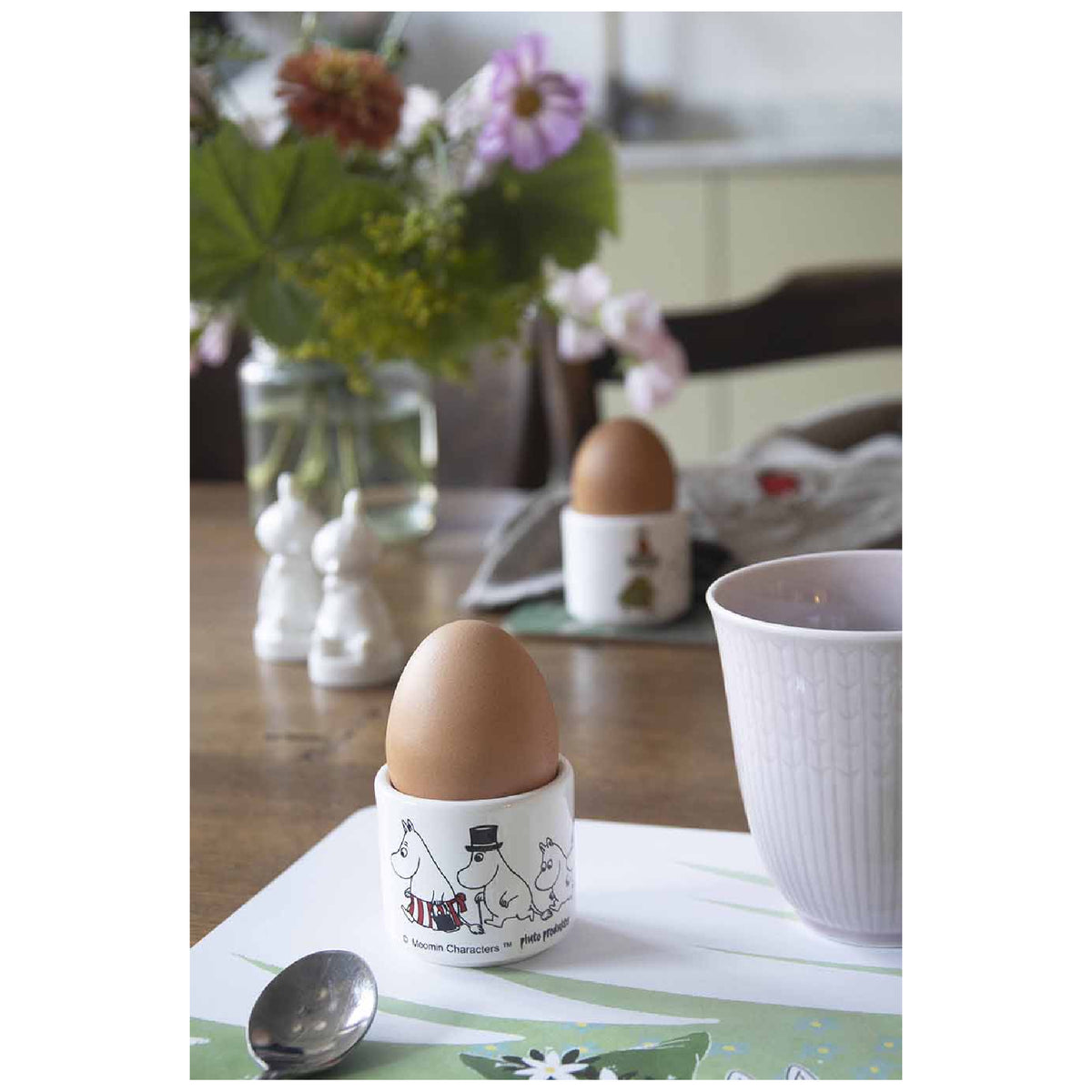 Moomin Egg Cups Set of 4 Colour