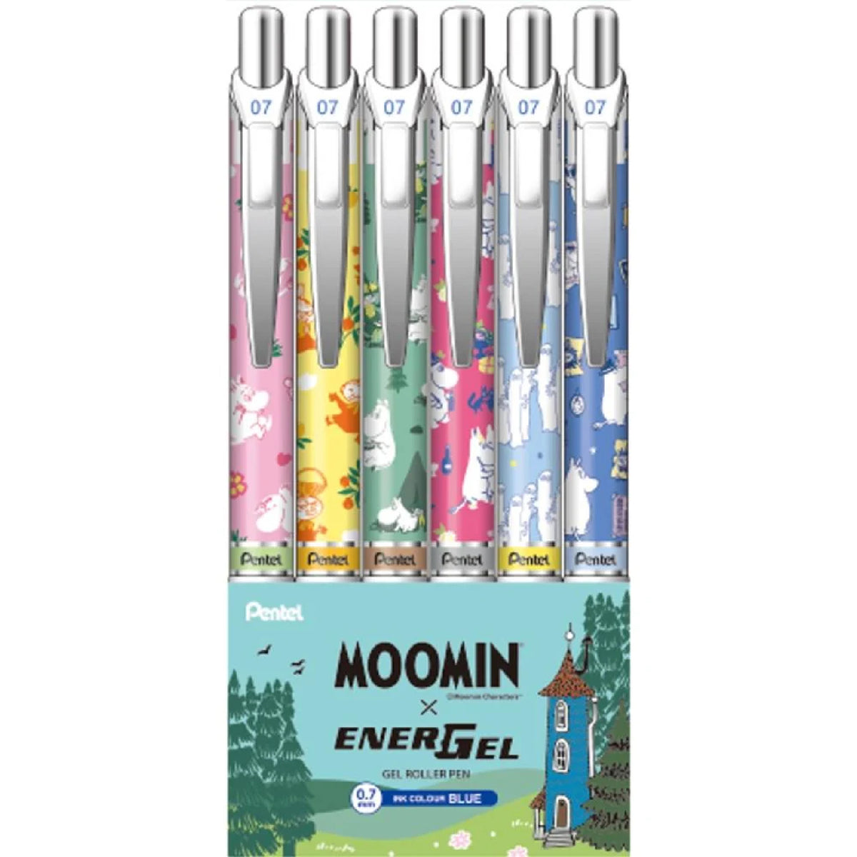 Gel Pen Set 0.5 mm Moomin x Energel