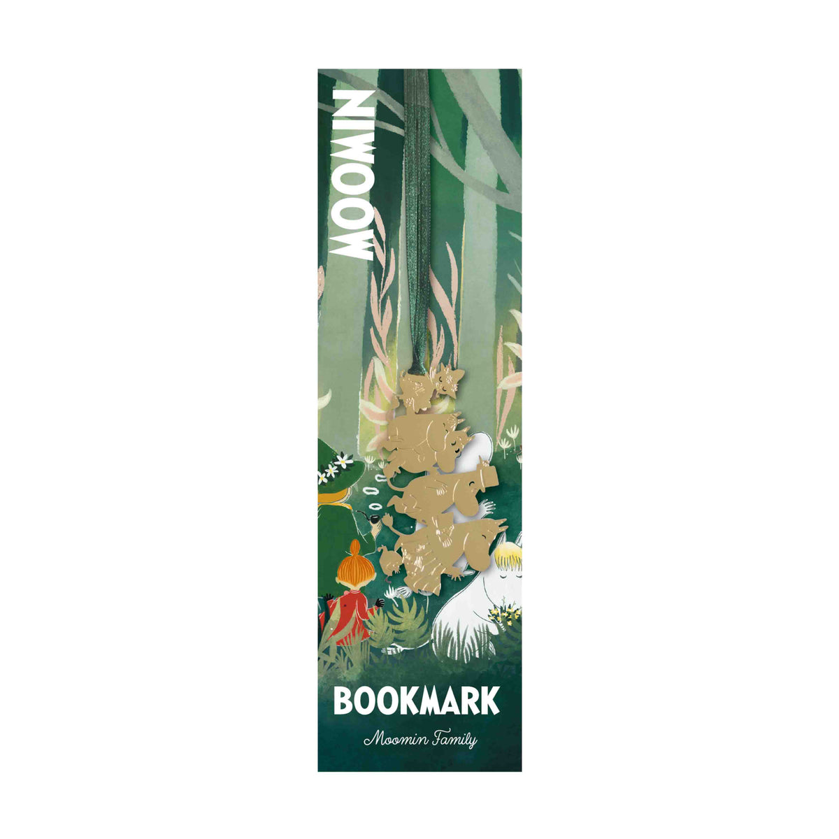 Bookmark Moomin Family Gold