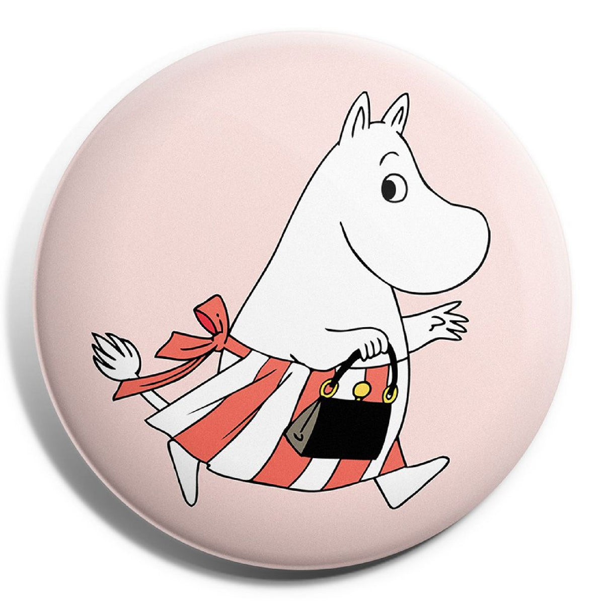 Button Badge Moominmamma Pink