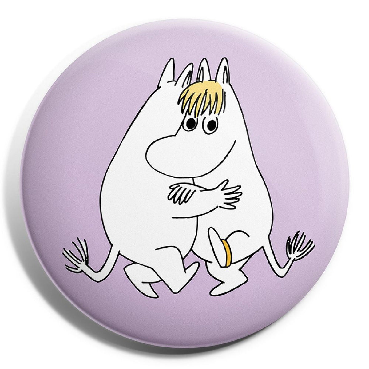 Button Badge Dancing Lilac