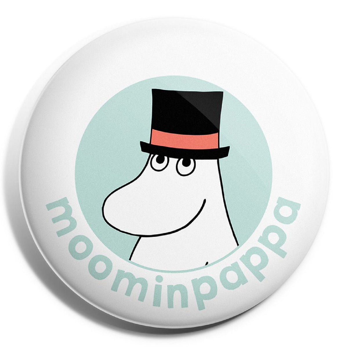 Button Badge Moominpappa Head