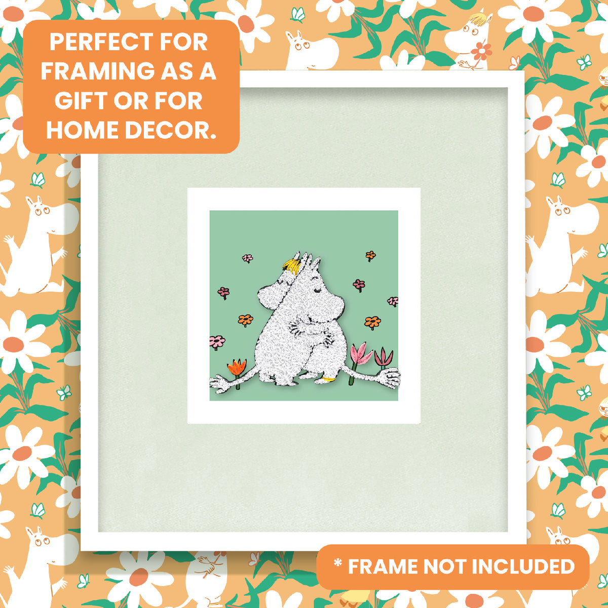 Moomin Quilling Card Hug