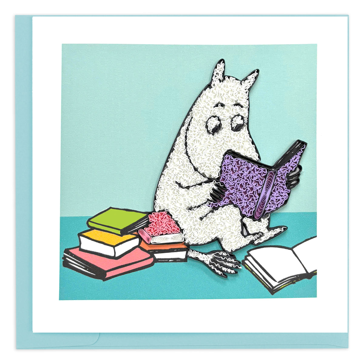 Moomin Quilling Card Reading