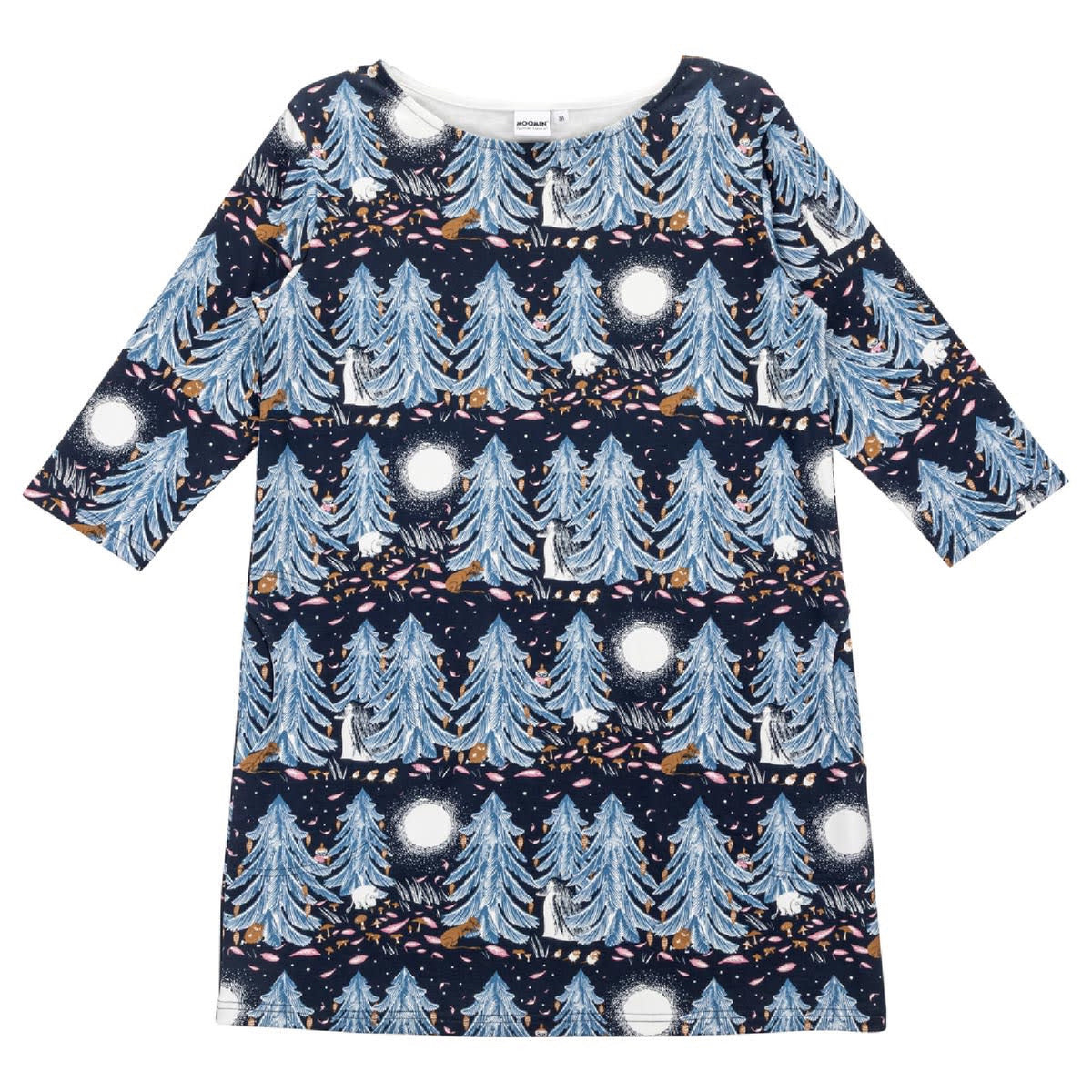 Moomin Primeval Tunic Forest Dark Blue