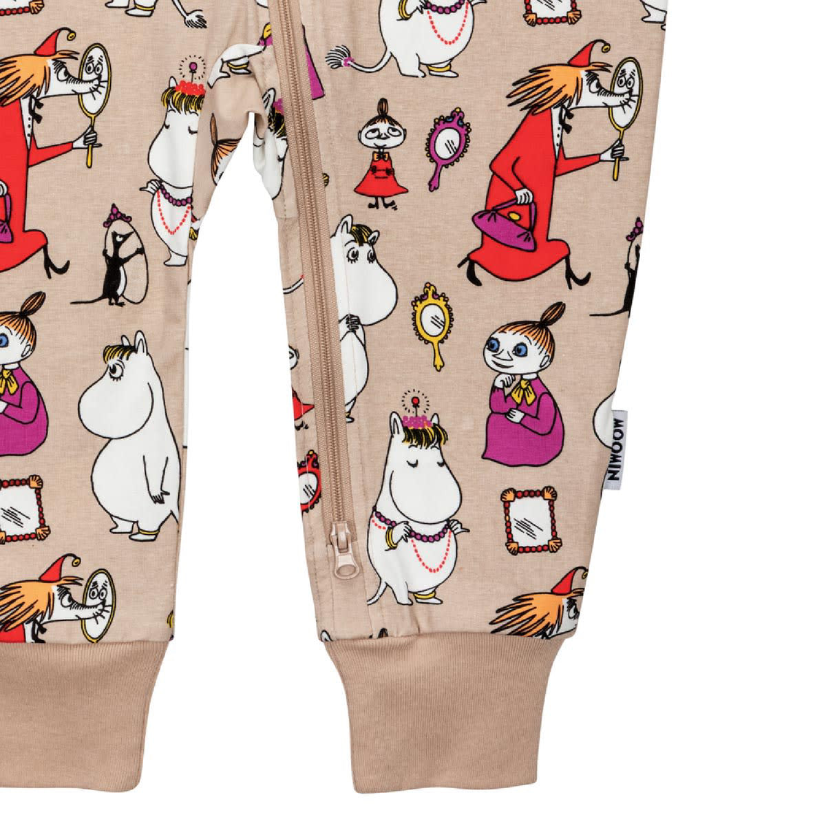 Moomin  Baby Pyjamas Mirrors Beige