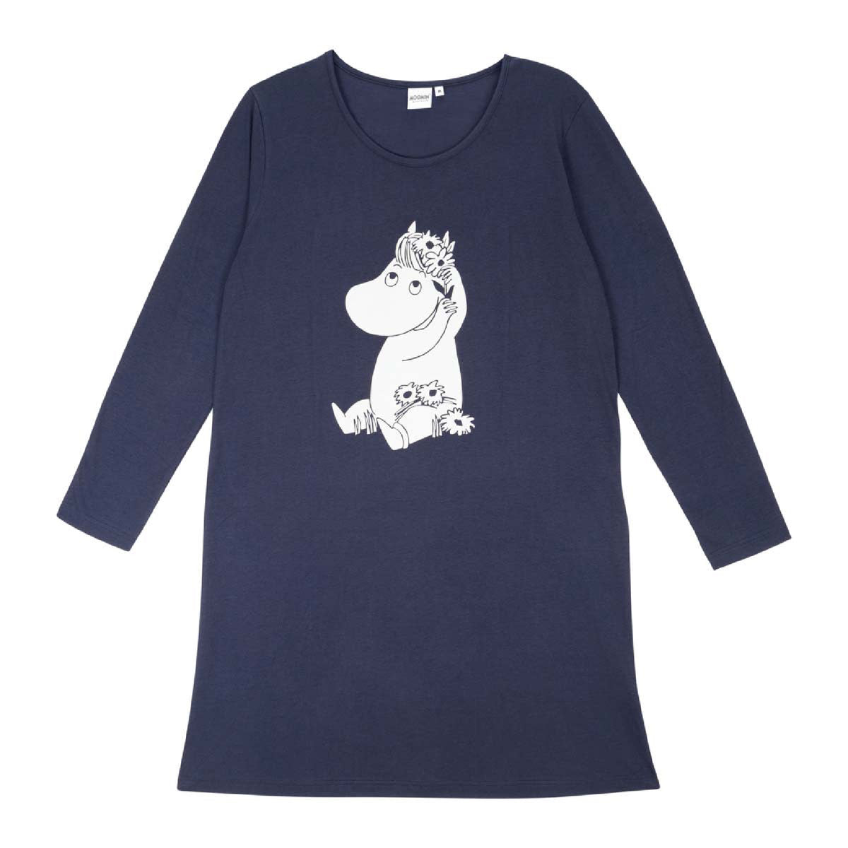 Moomin Adult Nightgown Snorkmaiden Blue