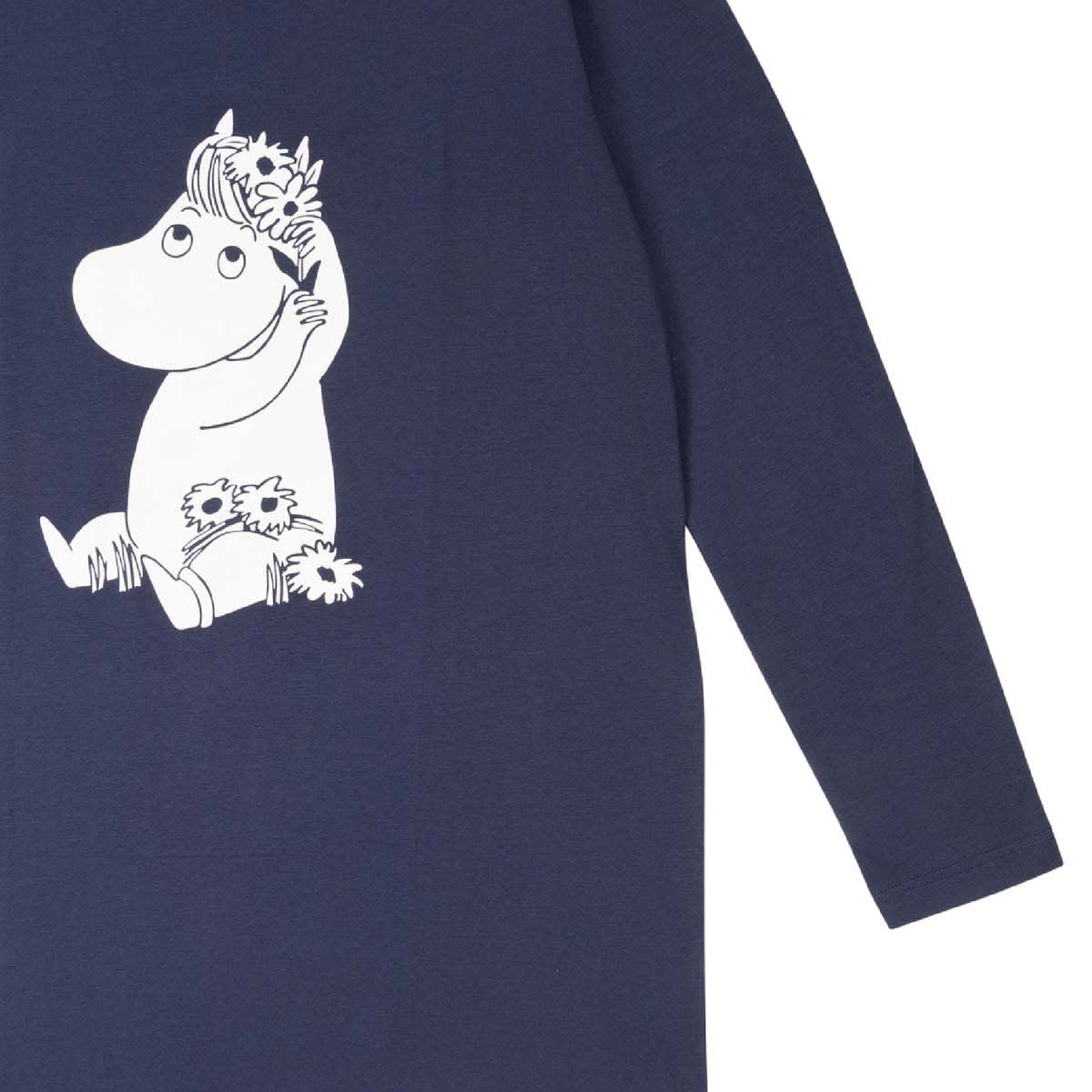 Moomin Adult Nightgown Snorkmaiden Blue