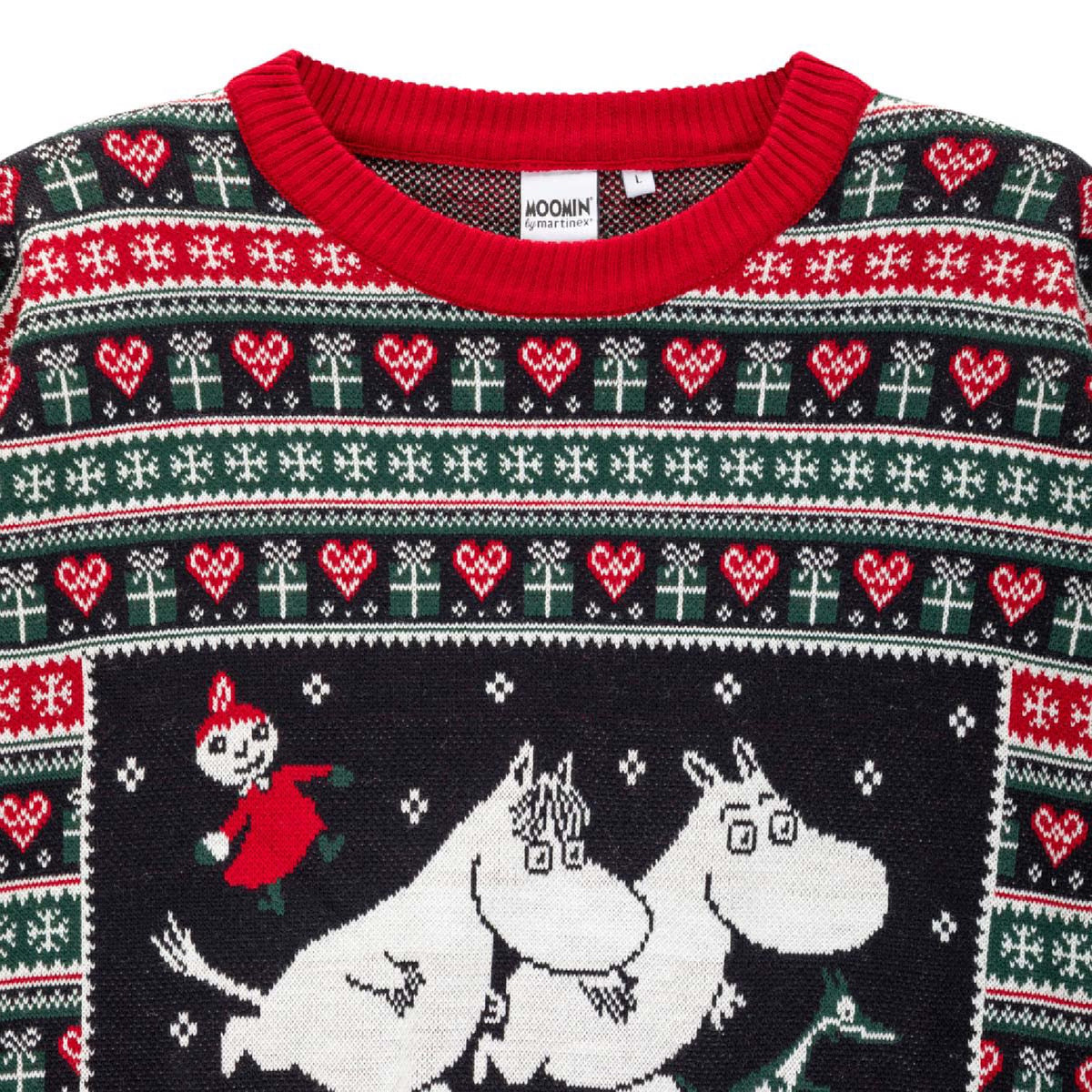 Moomin Christmas Jumper Yule Red