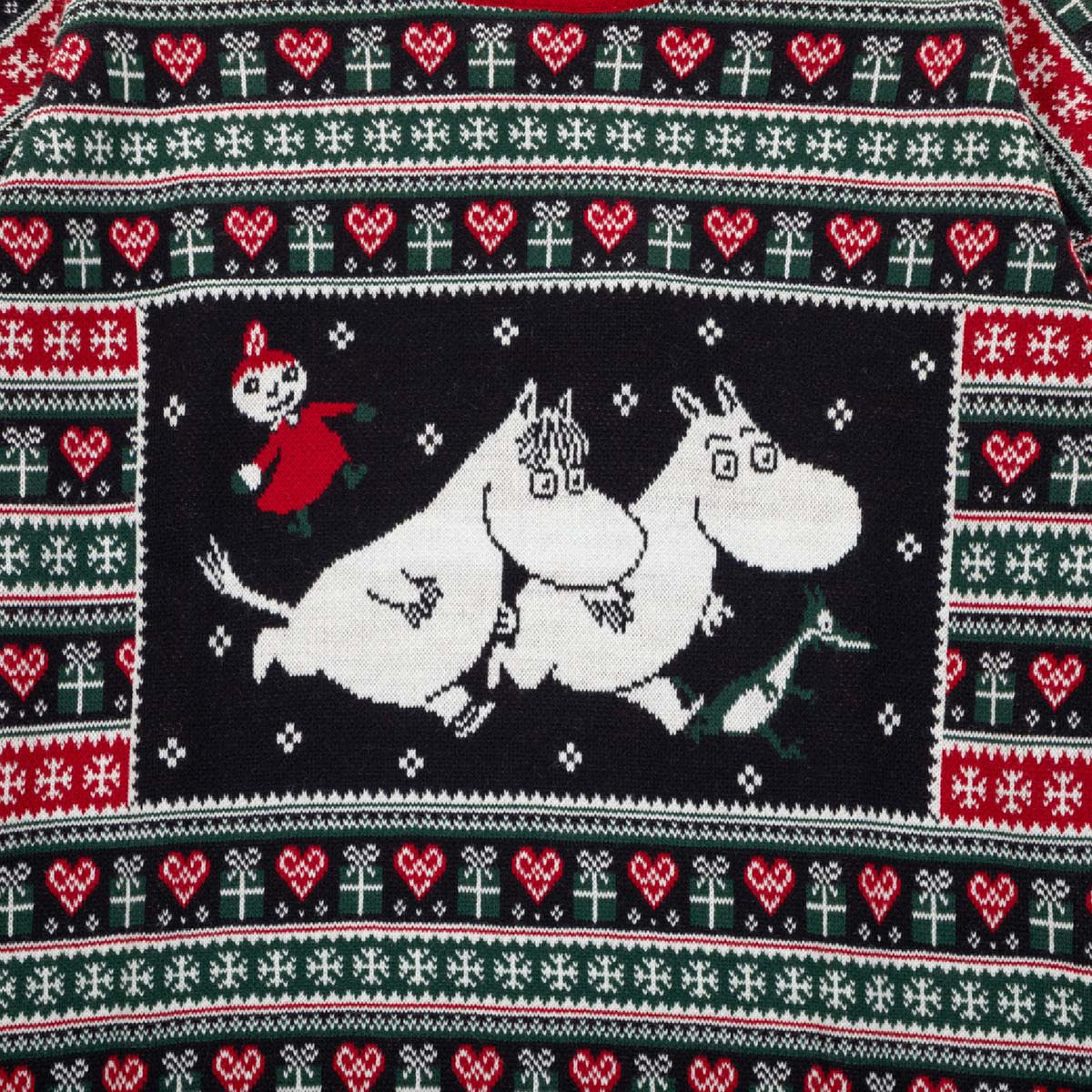 Moomin Christmas Jumper Yule Red