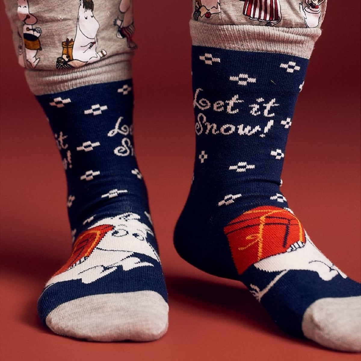Moomin Socks Gift Blue