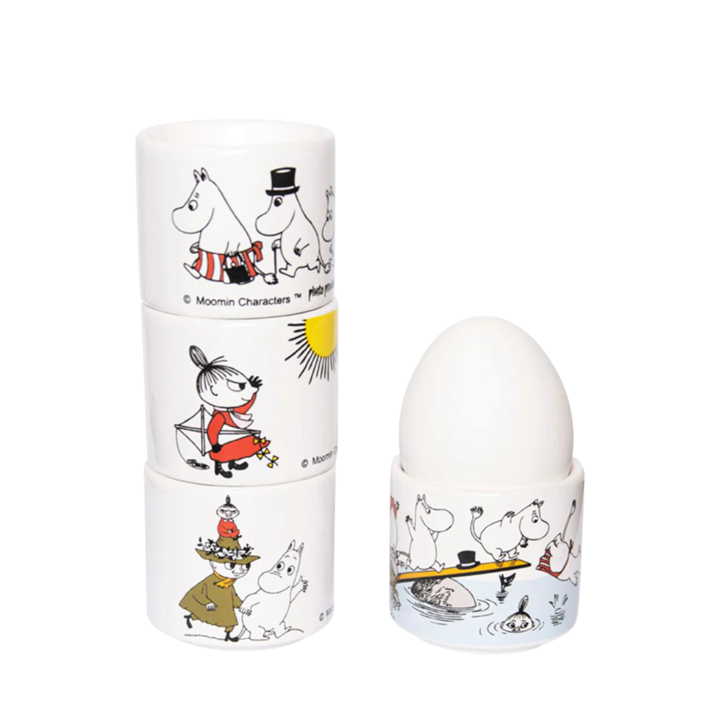 Moomin Egg Cups Set of 4 Colour